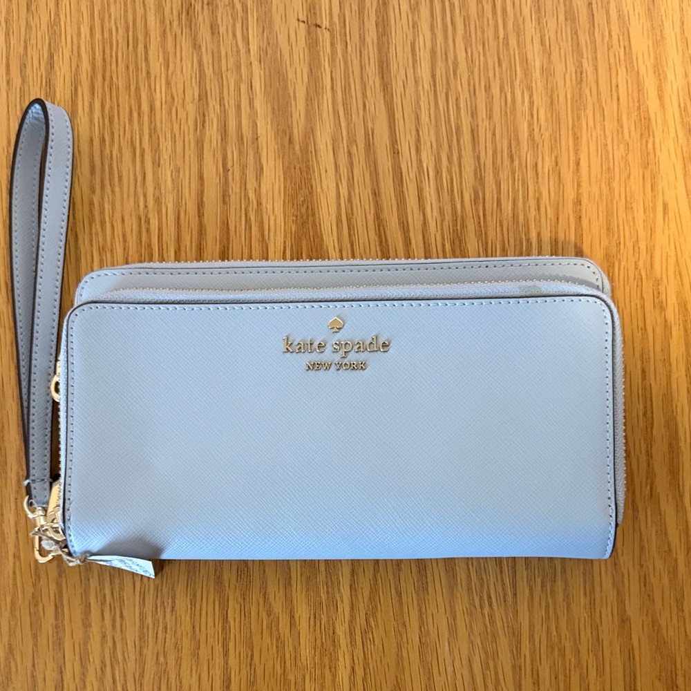 kate spade Pale Blue Staci Wristlet